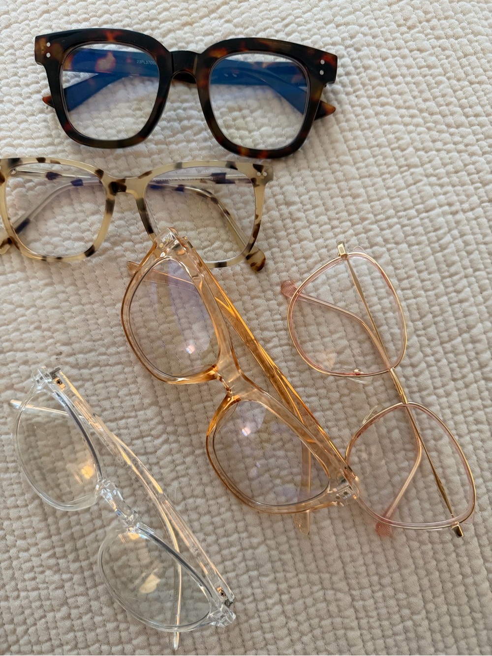Clear and Tortoiseshell Fashion Eyewear Pack - Stylish Blue Light Glasses